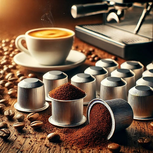 Ground Roasted Coffee Capsules