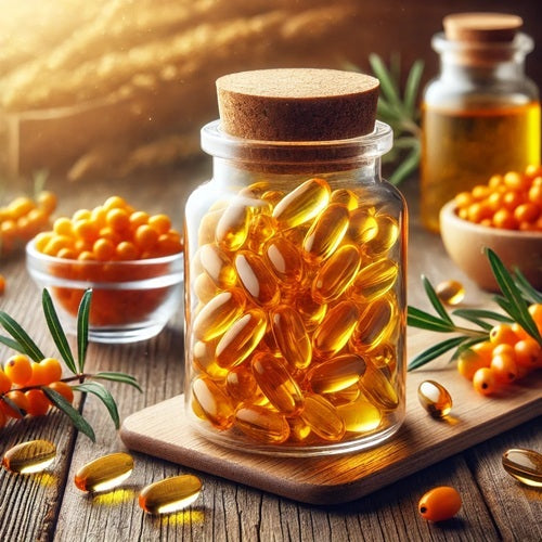 Sea Buckthorn Oil Softgel Capsules